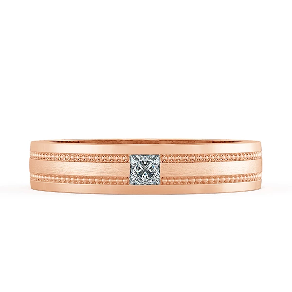 Men's Vintage Wedding Ring NCM9001 1